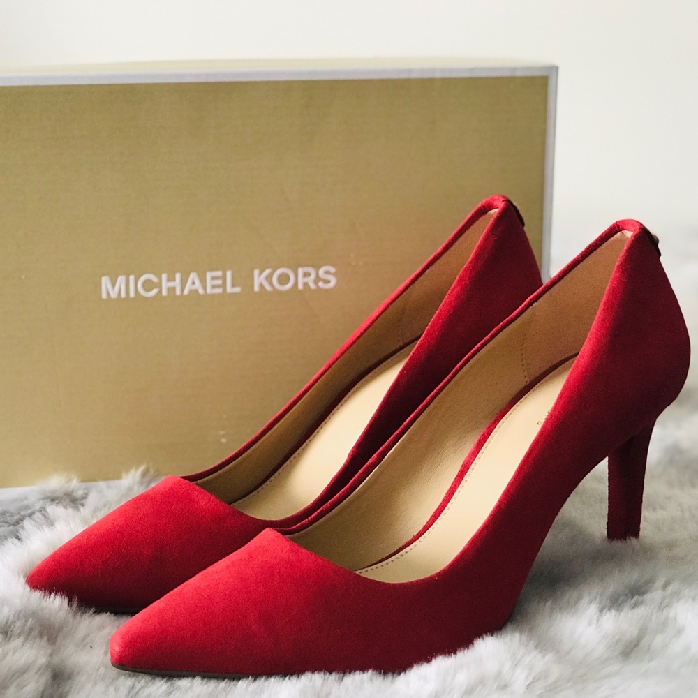 Michael Kors Suede Dorothy Flex Pump